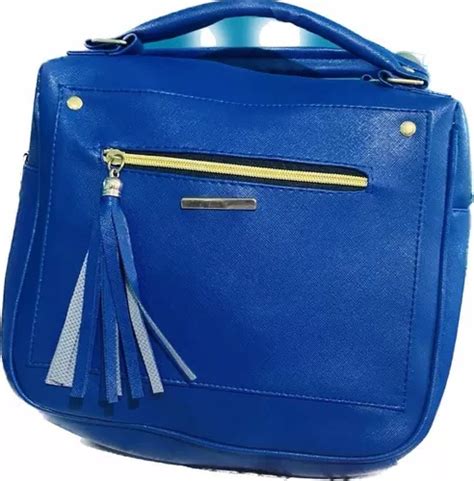 bolsa azul rey